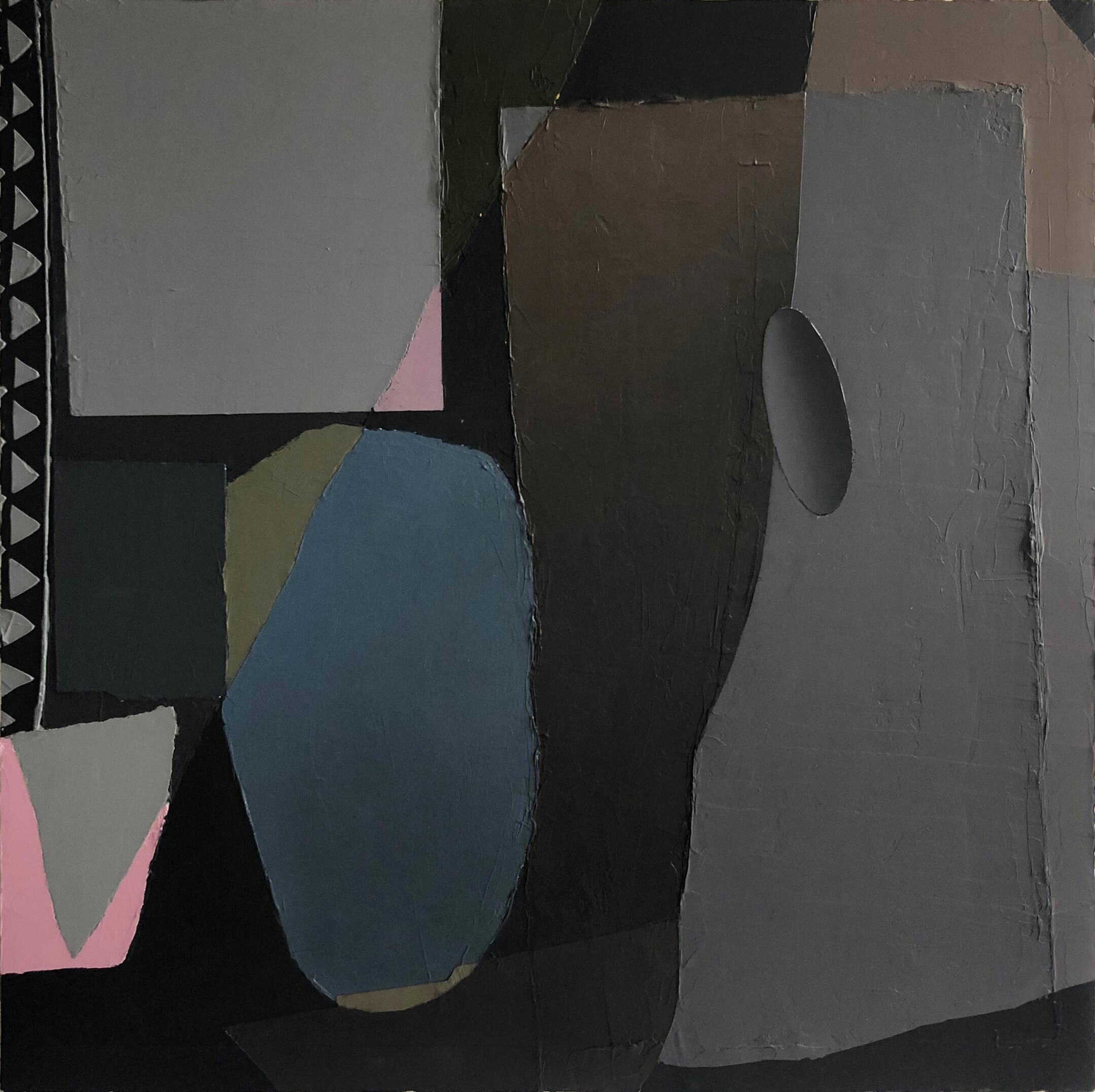 Reflection abstract painting