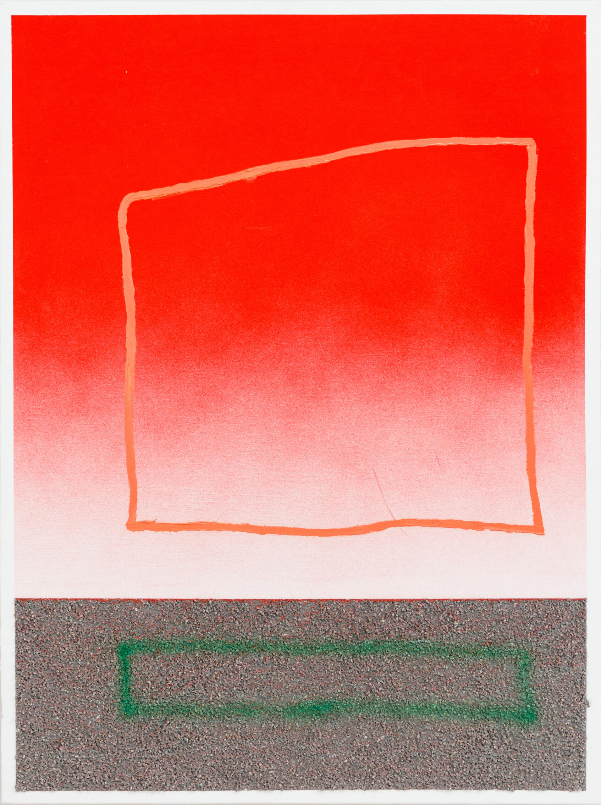 landing abstract painting